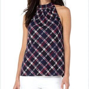 Liverpool Sleeveless Mock Neck Tank NWT Sz M